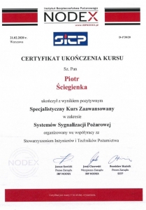 Kurs systemów sygnalizacji pożarowej